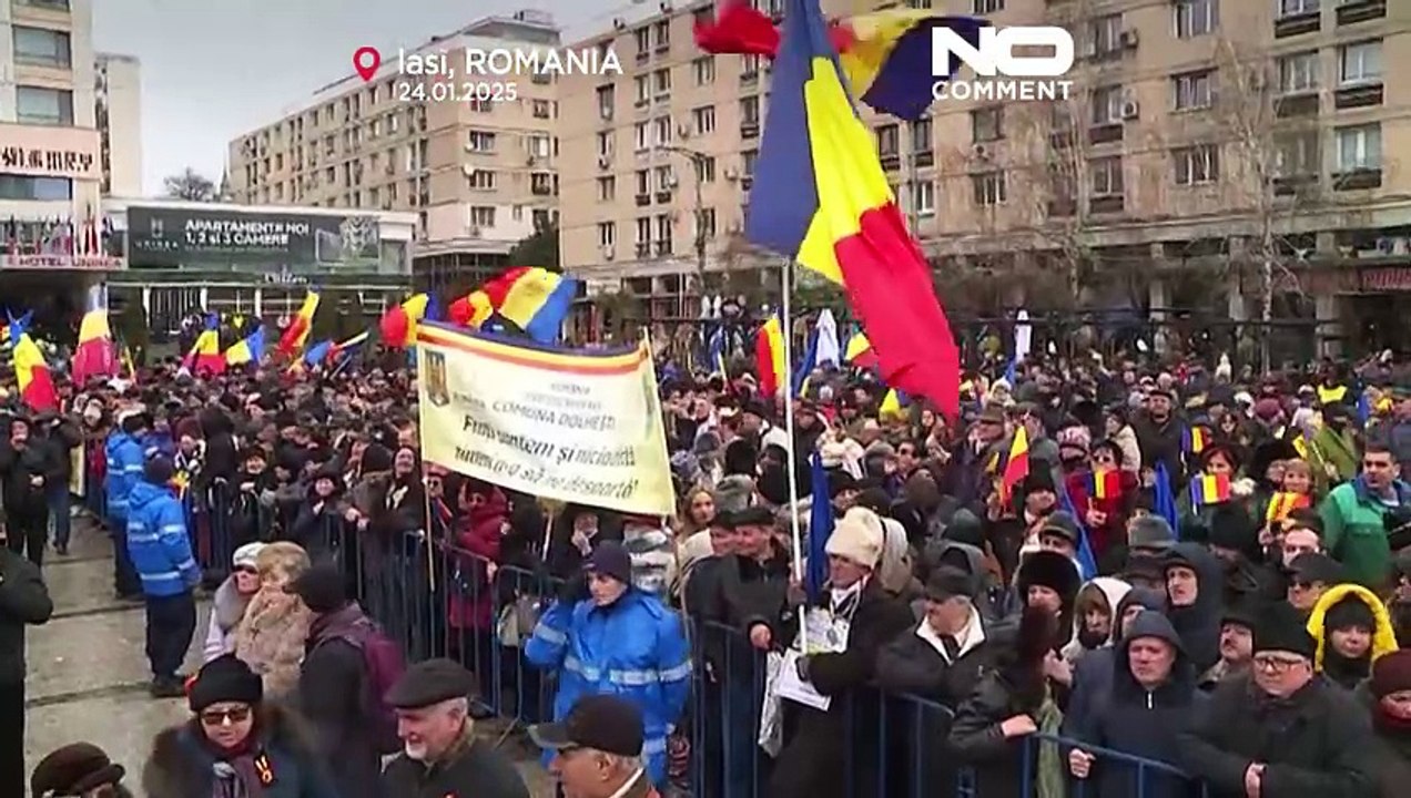 الرومانيون يحيون ذكرى "الاتحاد الصغير" في ياش بمناسبة مرور 164 عاماً على الوحدة الوطنية