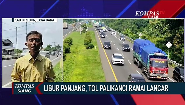 Pantauan Terkini Arus Lalu Lintas Tol Palikanci dan Cikampek Memasuki Libur Panjang