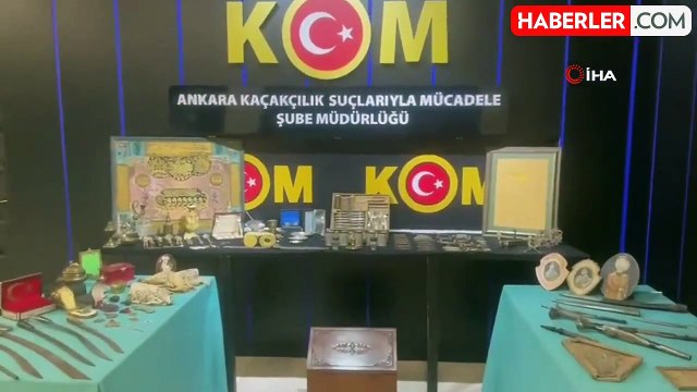 Tarihi Eser Kaçakçılığına Operasyon: 243 Eser Ele Geçirildi