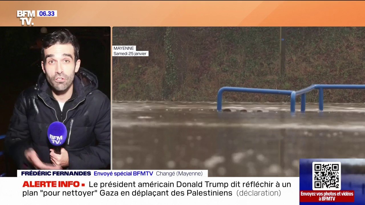 Crues et inondations: les départements de l'Ille-et-Vilaine et de la Mayenne toujours placés en vigilance orange
