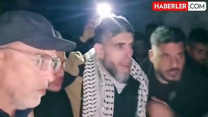 İsrail hapishanelerinde 23 yıl geçiren Abdurrahman Vişah esir takasıyla özgürlüğüne kavuştu