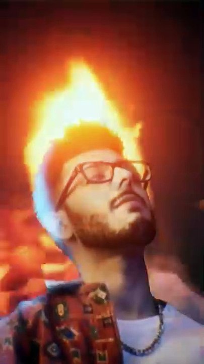 @CarryMinati Motion Poster in UE4 Niagara