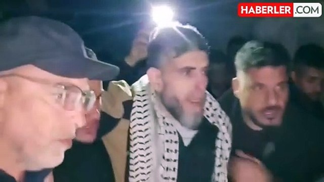 İsrail hapishanelerinde 23 yıl geçiren Abdurrahman Vişah esir takasıyla özgürlüğüne kavuştu