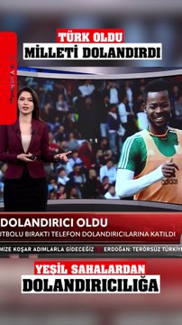 Yeşil Sahadalardan Hapise. Türk vatandaşı olan Nijeryalı futbolcu dolandırıcı oldu. #sondakika