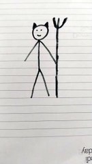 Diavolo  nero personaggi  disegno