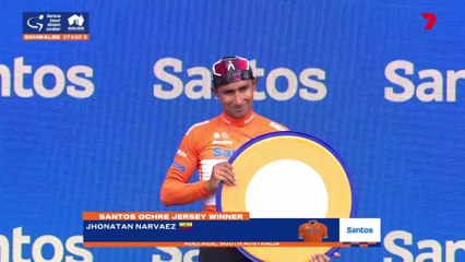 Cycling - Santos Tour Down Under 2025 - Jhonatan Narváez : "It was a bit dangerous, but in the end we win the race"