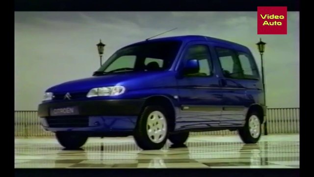 Citroën Berlingo (1 PLC/2 PLC) - animation vidéo - décembre 2001