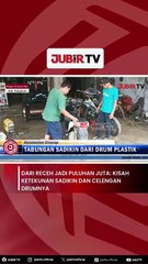 Dari Receh Jadi Puluhan Juta: Kisah Ketekunan Sadikin dan Celengan Drumnya