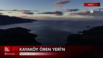 Fethiye'deki hayalet köy olarak anılan Kayaköy'ü sis bulutu kapladı