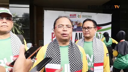 Aksi Peduli Palestina dengan Run for Humanity