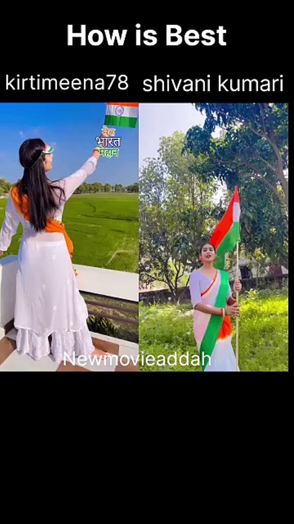 ⁣Shivani kumari ll kritimeena #26january #trending #instagram #reel #exploremore #deshbhaktisong