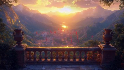 Onyx Storm Inspired Reading Ambience - Aretia Riorson House Balcony