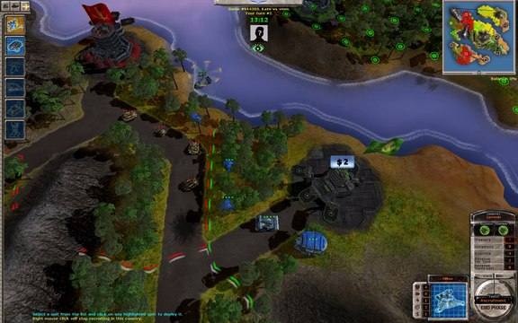 Massive Assault Network 2: map Altaliman, playing on Linux (Lutris, Wine, Conty) agains AI: victory