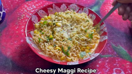 Cheesy Maggi Recipe | झटपट बनाएं ये Cheese मैगी | Chinese Maggi Recipe Street Style |