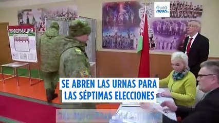 Elecciones en Bielorrusia: Lukashenko ya ha votado para perpetuarse en el poder por séptima vez