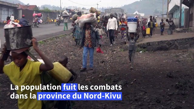 Combats dans l'est de la RDC: le M23 aux portes de Goma, réunion d'urgence à l'ONU