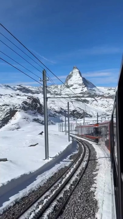 LA BEAUTÉ de cette sation suisse : Zermatt