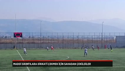 Yeşil sahada şok! 7'inci dakikada sahadan çekildiler