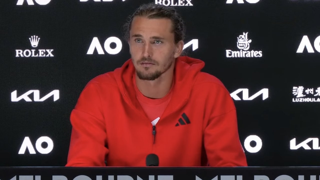 Tennis - Australian Open 2025 - Alexander Zverev : "I serve better than Jannik, the rest he does better than me"