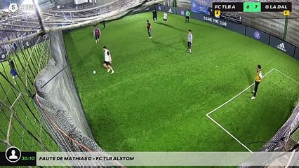 Faute de Mathias D - Fc Tlb Alstom