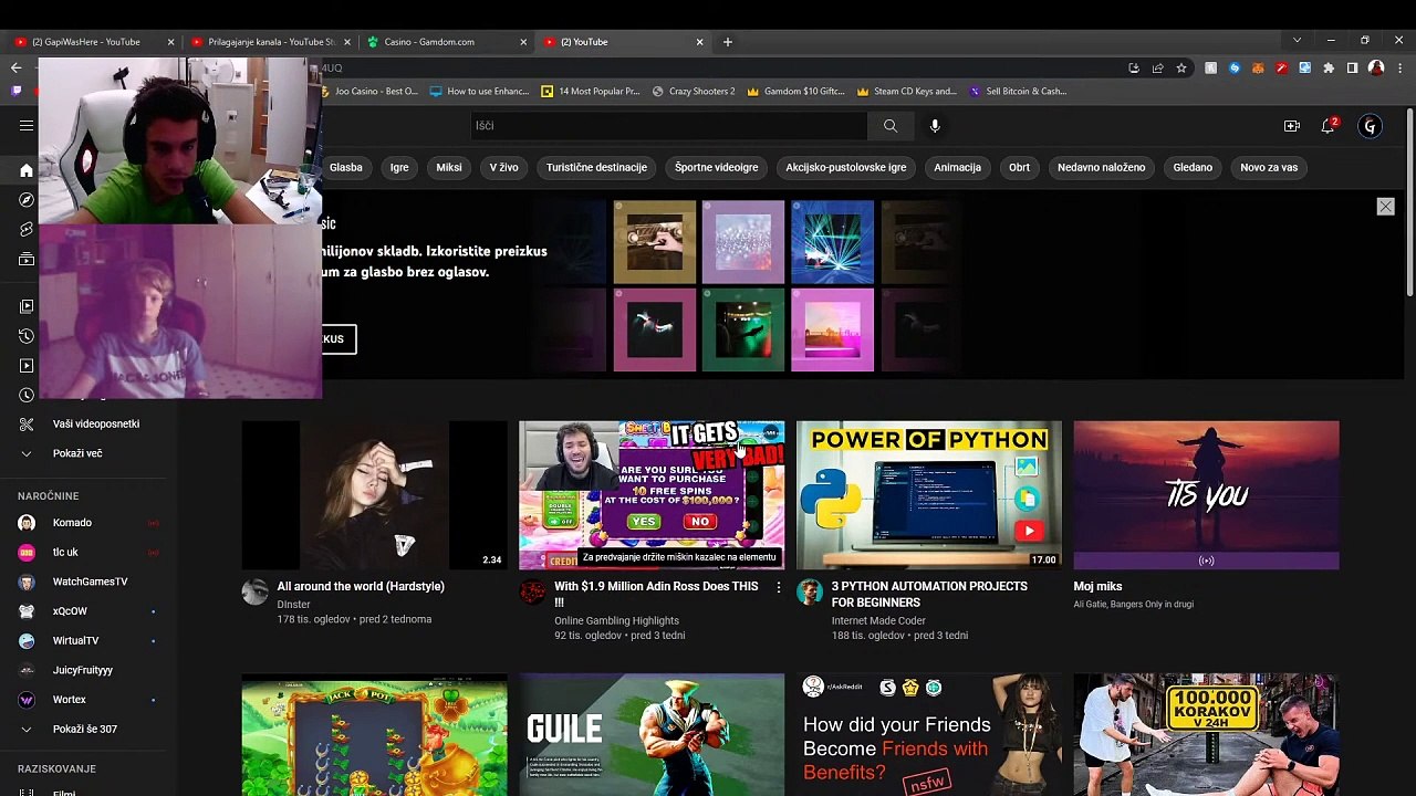 [SLO] GAMBLING CHALLANGE STREAM (DAN 14)