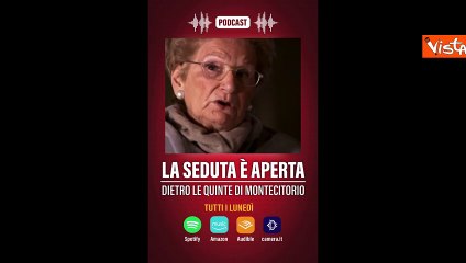 Giorno della Memoria, Segre e Modiano ospiti di "La seduta ? aperta", il podcast di Montecitorio
