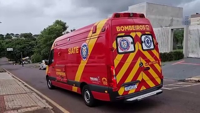 Idosa é socorrida pelo Siate após atropelamento no Parque São Paulo