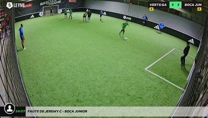 Faute de Jeremy C - Boca Junior