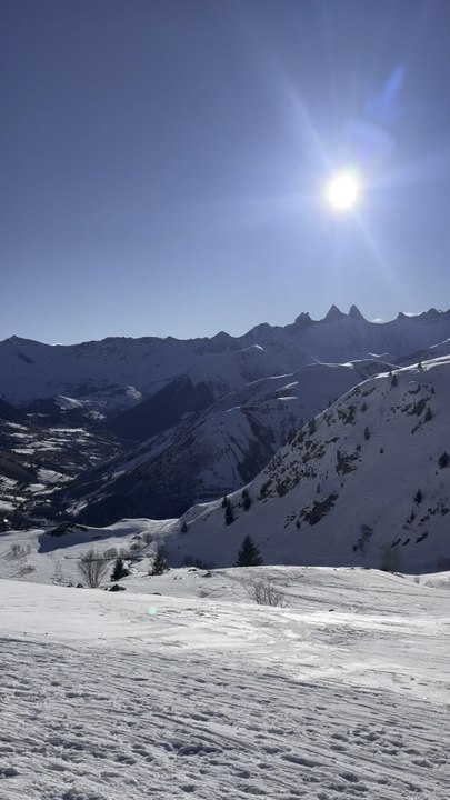 LES 3 AIGUILLES D’ARVES sous le soleil