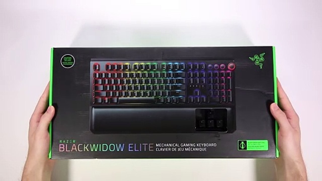 Razer BlackWidow Elite Keyboard Unboxing ｜ ASMR ｜