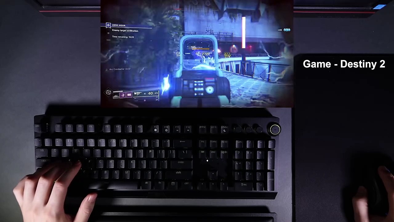 Razer BlackWidow V3 Pro： Wireless Mechanical Gaming Keyboard Unboxing and Sound Test - ASMR