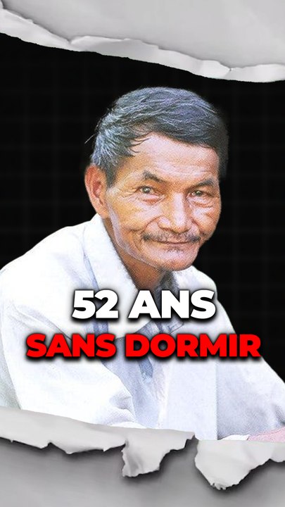 Il n'a pas dormi depuis 52 ans