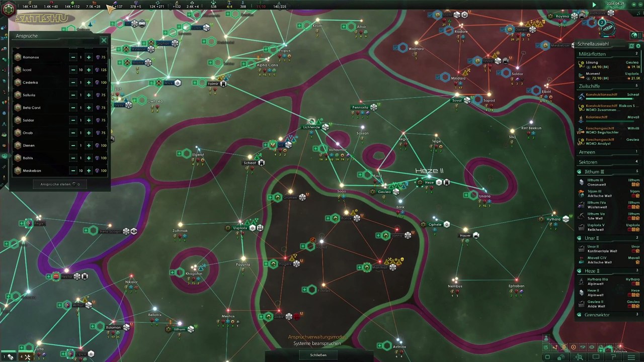 Die Herrschaften breiten sich aus. | Stellaris | Ep. 21