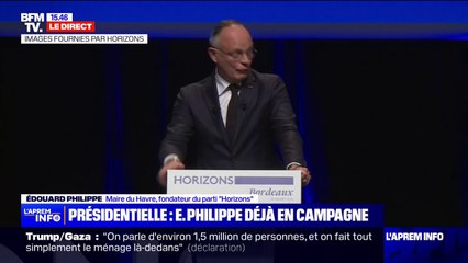 Investiture de Donald Trump: "Nous avons assisté à ce spectacle en éprouvant une vague de sentiments mêlés", affirme Édouard Philippe