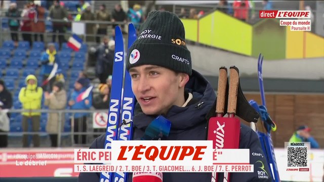 Eric Perrot : «J'ai l'impression de ne pas avoir joué» - Biathlon - Coupe du monde (H)
