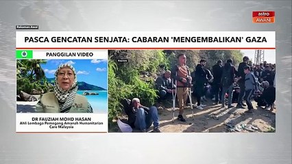 Ratusan trak bantuan berjaya masuk Gaza, harga barang mula stabil