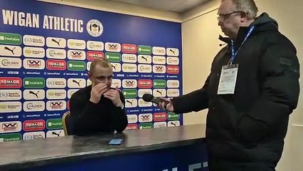 Maloney reacts to Latics' win over Bristol Rovers
