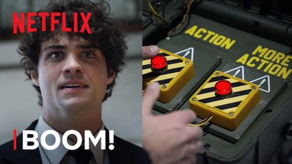 Jamin Foxx, Cameron daiz and noah centineo go Boom