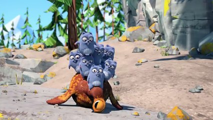 Grizzy şi lemingii _ Urşii şi gheaţa (Episod Complet) _ Cartoonito