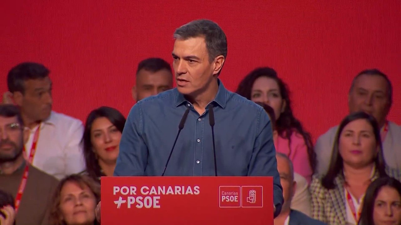 Sánchez promete "buscar votos hasta debajo de piedras"