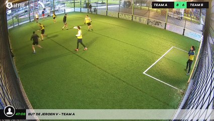 But de Jeroen V - Team A