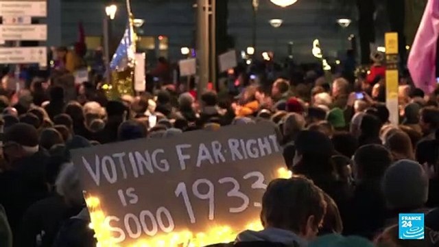 Manifestaciones en la capital de Alemania contra el auge de la ultraderecha