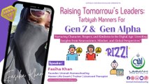 Parenting tips for Gen Z & Gen Alpha | Fasiha Khan | Urdu | Home Schooling in Pakistan