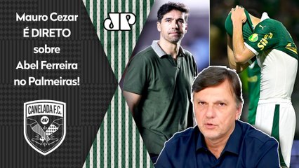 "NÃO PODE RECLAMAR??? Gente, o Abel SER COBRADO é TOTALMENTE NATURAL!" Mauro Cezar ANALISA Palmeiras