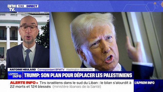 Nettoyer Gaza : le plan de Donald Trump pour déplacer les Palestiniens vers l'Égypte et la Jordanie