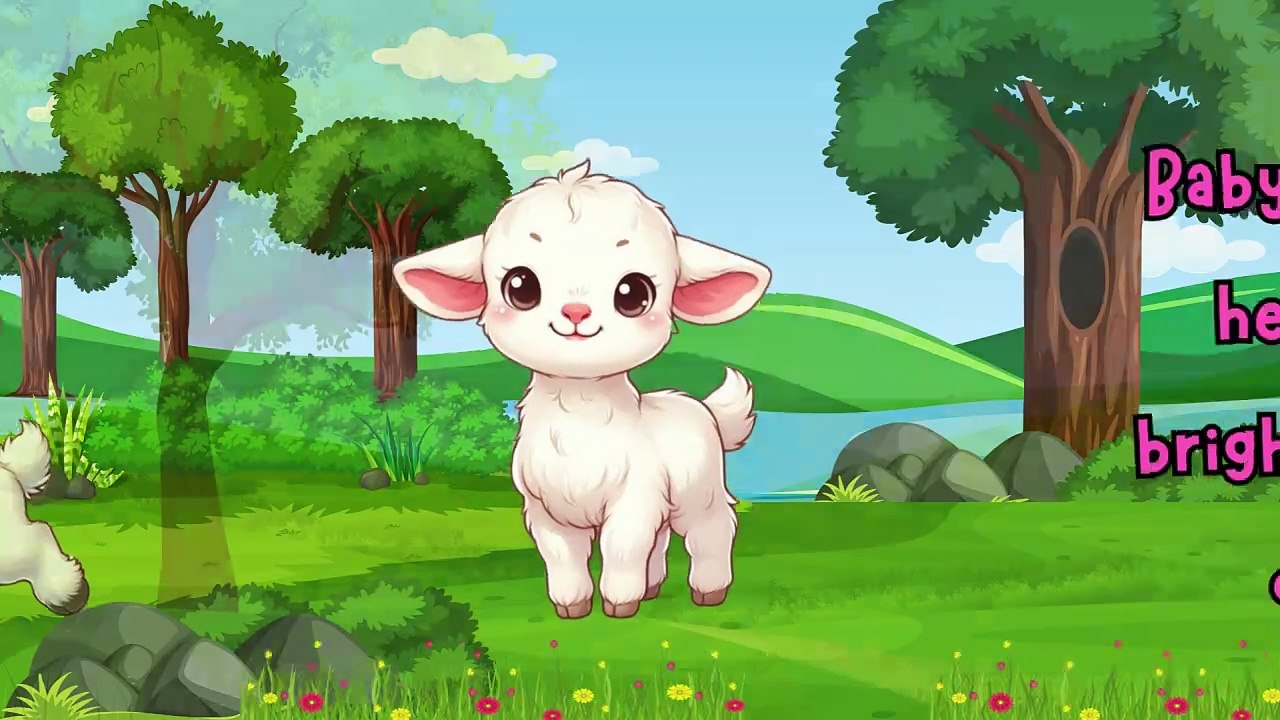 Baby goat says, Baa, baa, baa! 🐐