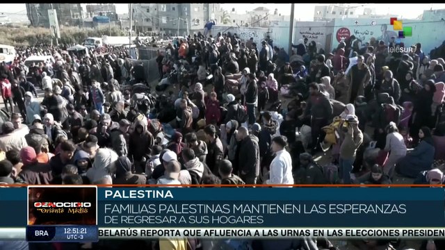 Israel impide retorno de desplazados palestinos al norte de Gaza