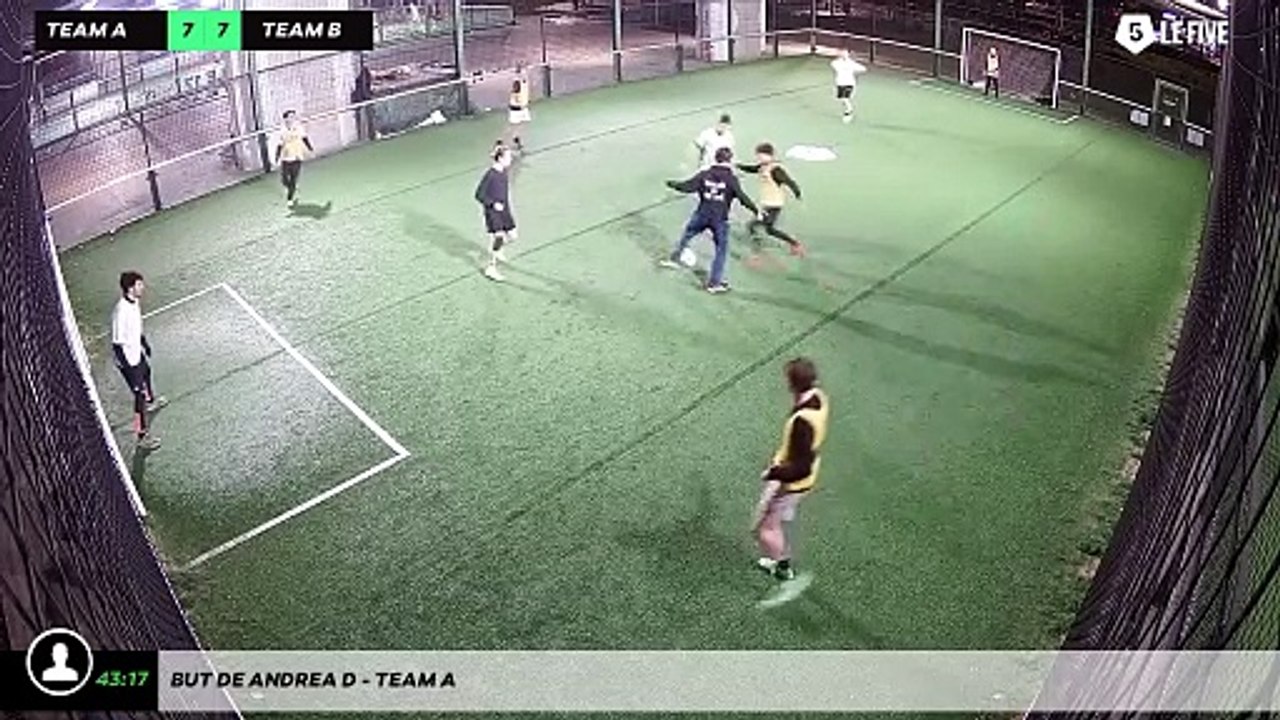 But de Andrea D - Team A