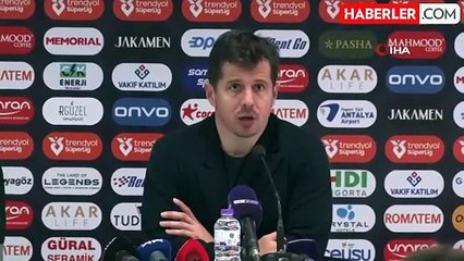 Emre Belözoğlu: 'Bu ligde puan kazanmak kolay değil'