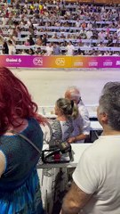 Claudia Valenzuela y Andrés Nara en el Carnaval de Gualeguaychú 2